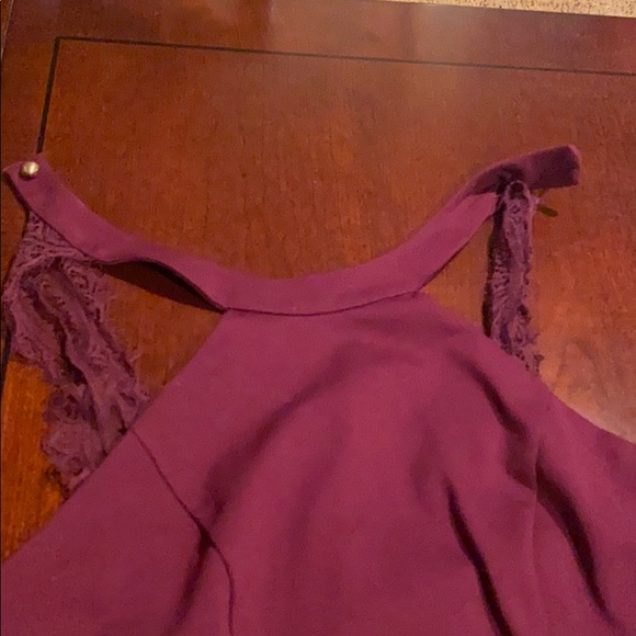 plum colored dress - Picture 4 of 5
